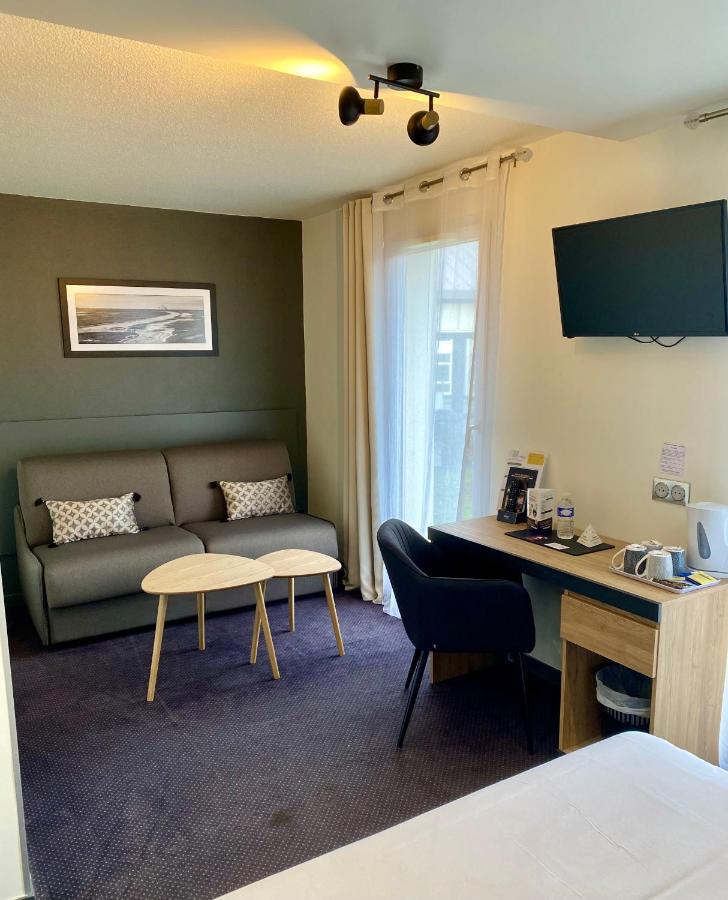 Hotel Le Pavillon De Saint-Lo - Anciennement Lunotel מראה חיצוני תמונה